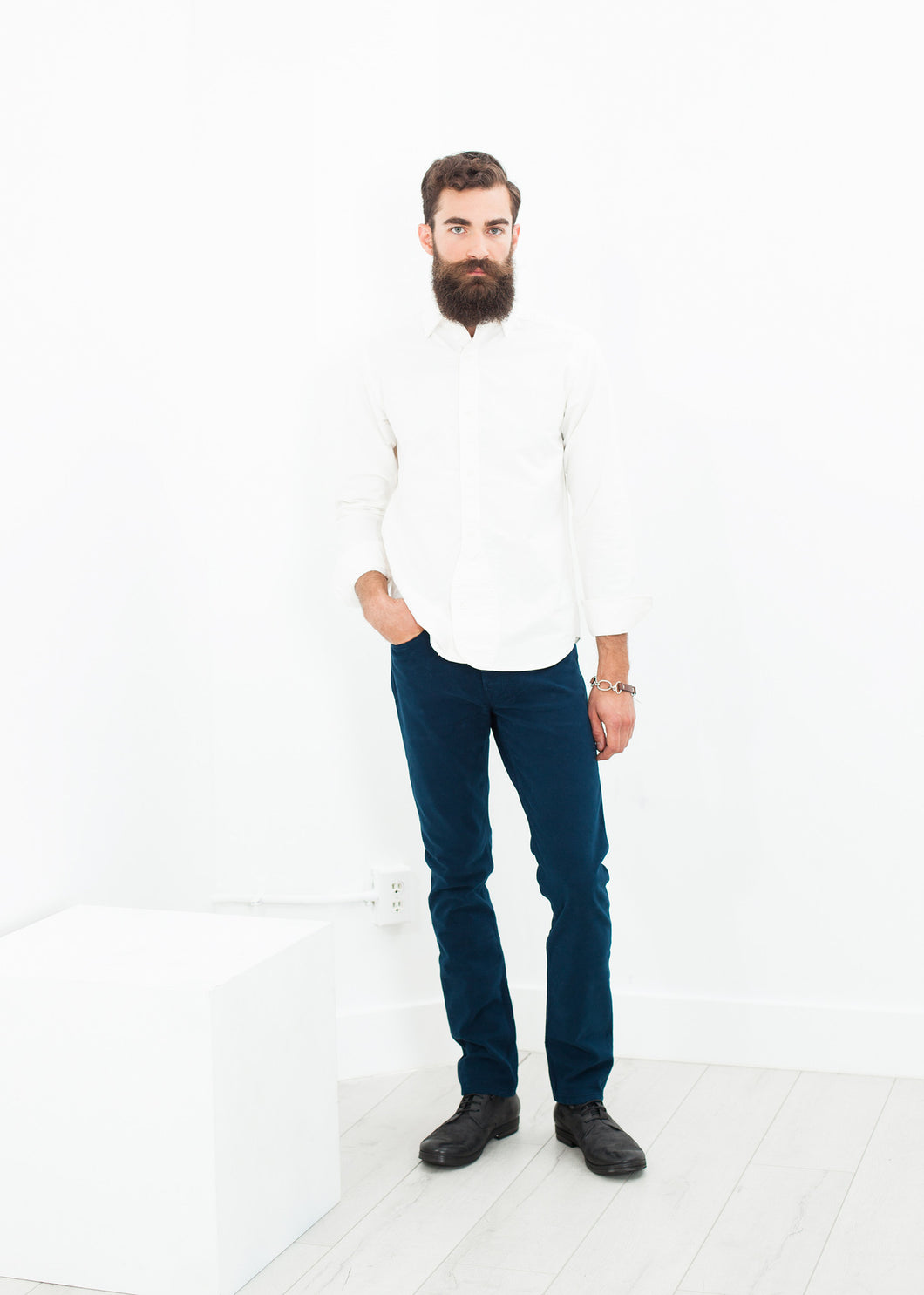 Men White Shirt